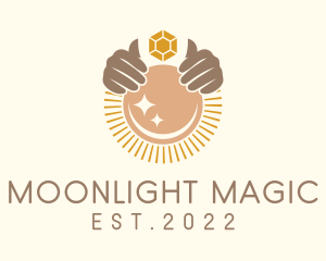 Magical Crystal Ball  logo design