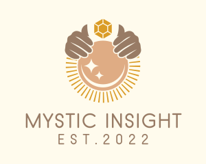 Magical Crystal Ball  logo design