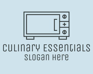 Kitchenware - Kitchen Microwave Oven logo design