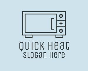 Kitchen Microwave Oven  logo design