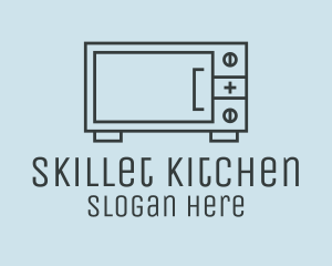 Kitchen Microwave Oven  logo design