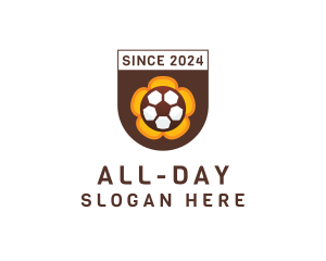 Soccer Football Crest logo design