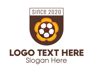 Football - Soccer Football Club Crest logo design