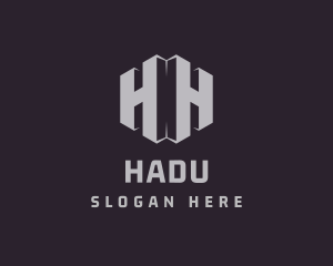 Initial - Enterprise Letter H & H logo design