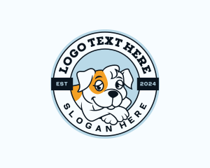 Dog Animal Veterinarian logo design