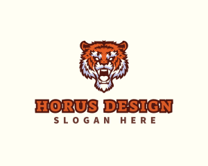 Wild Tiger Animal logo design