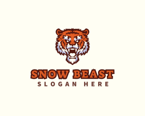 Wild Tiger Animal logo design