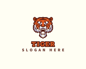 Wild Tiger Animal logo design