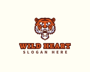 Wild Tiger Animal logo design