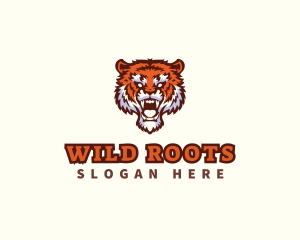 Wild Tiger Animal logo design