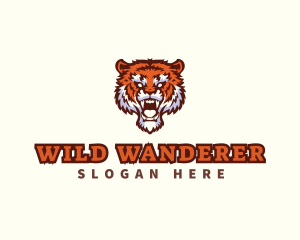 Wild Tiger Animal logo design