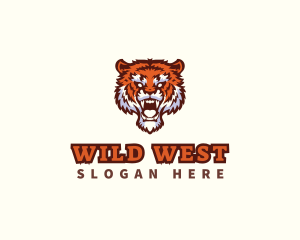 Wild Tiger Animal logo design