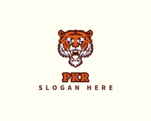 Wild Tiger Animal logo design