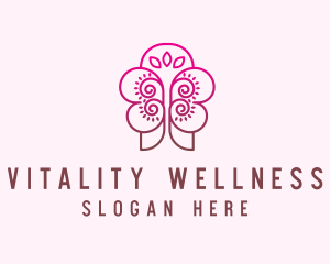 Butterfly Tree Wellness logo design