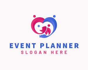Heart Family Parenting Logo