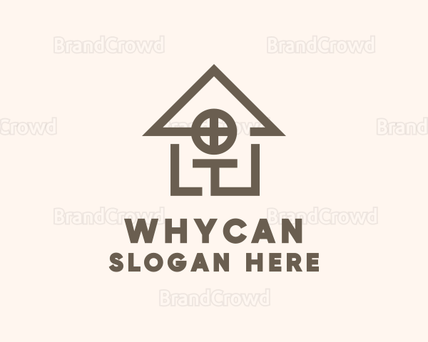 Brown House Realtor Logo