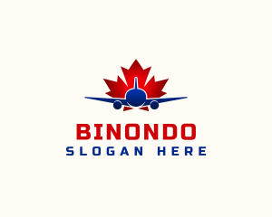 Canada - Canada Airplane Travel logo design
