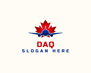 Fly - Canada Airplane Travel logo design