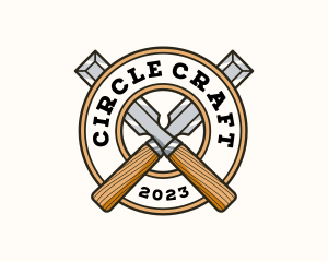 Chisel Wood Carpentry logo design