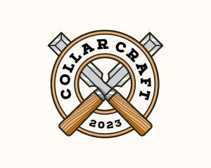 Chisel Wood Carpentry logo design