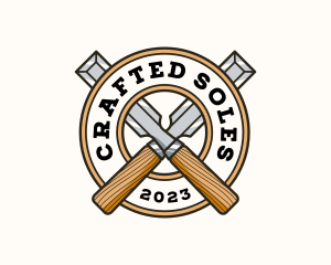 Chisel Wood Carpentry logo design