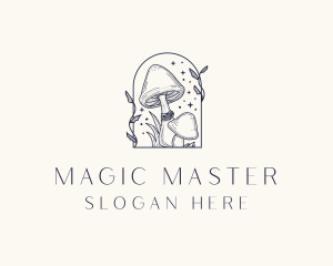 Wild Magic Mushroom logo design