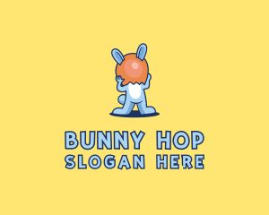 Bunny Egg Shell logo design