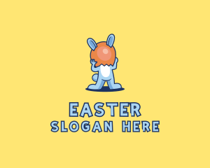 Bunny Egg Shell logo design