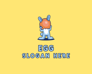 Bunny Egg Shell logo design