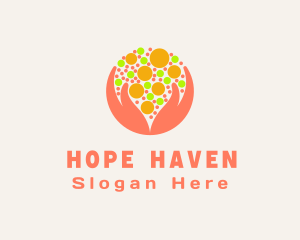 Hope Charity Hands logo design