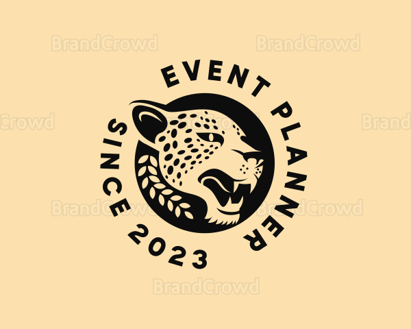 Wild Cheetah Animal Logo
