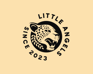 Wild Cheetah Animal  logo design