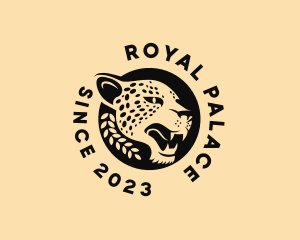 Wild Cheetah Animal  logo design