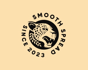 Wild Cheetah Animal  logo design