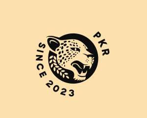 Wild Cheetah Animal  logo design