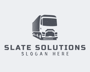 Gray Transport Trucking logo design