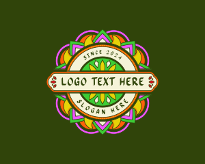 Bahay Kubo - Philippine Festive Ornament logo design