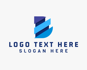 Corporate - Modern Geometric Letter D logo design