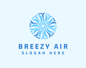 Air Conditioning Propeller logo design