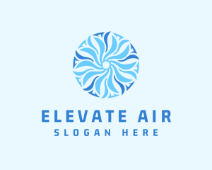 Air Conditioning Propeller logo design