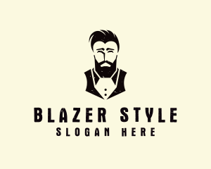 Gentleman Tuxedo Suit  logo design