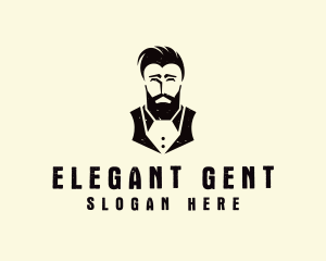 Gentleman Tuxedo Suit  logo design