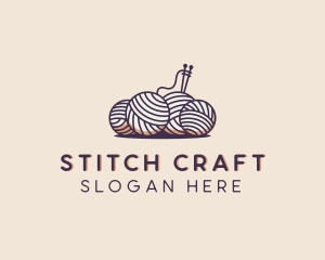 Sewing - Sewing Ball Yarn logo design