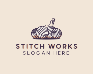 Alteration - Sewing Ball Yarn logo design