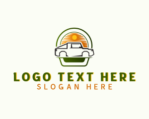 Car Dealership - Car Transportion Vehicle logo design