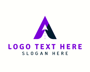 Airplane Flight Travel Logo