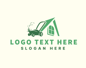 Gardening Equipment Lawn Mower Logo