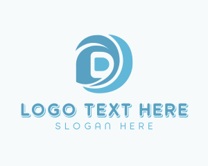 Studio - Digital Developer Letter D logo design