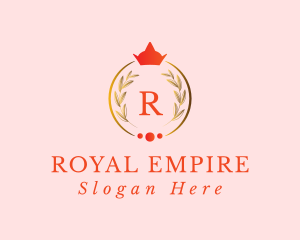 Royal Wreath Crown logo design