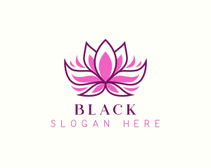 Wellness Lotus Flower Logo